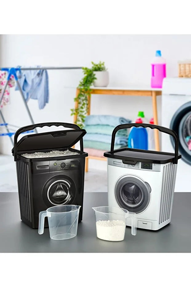 5 Liter Laundry Detergent Storage Container with 2 Measuring Cups